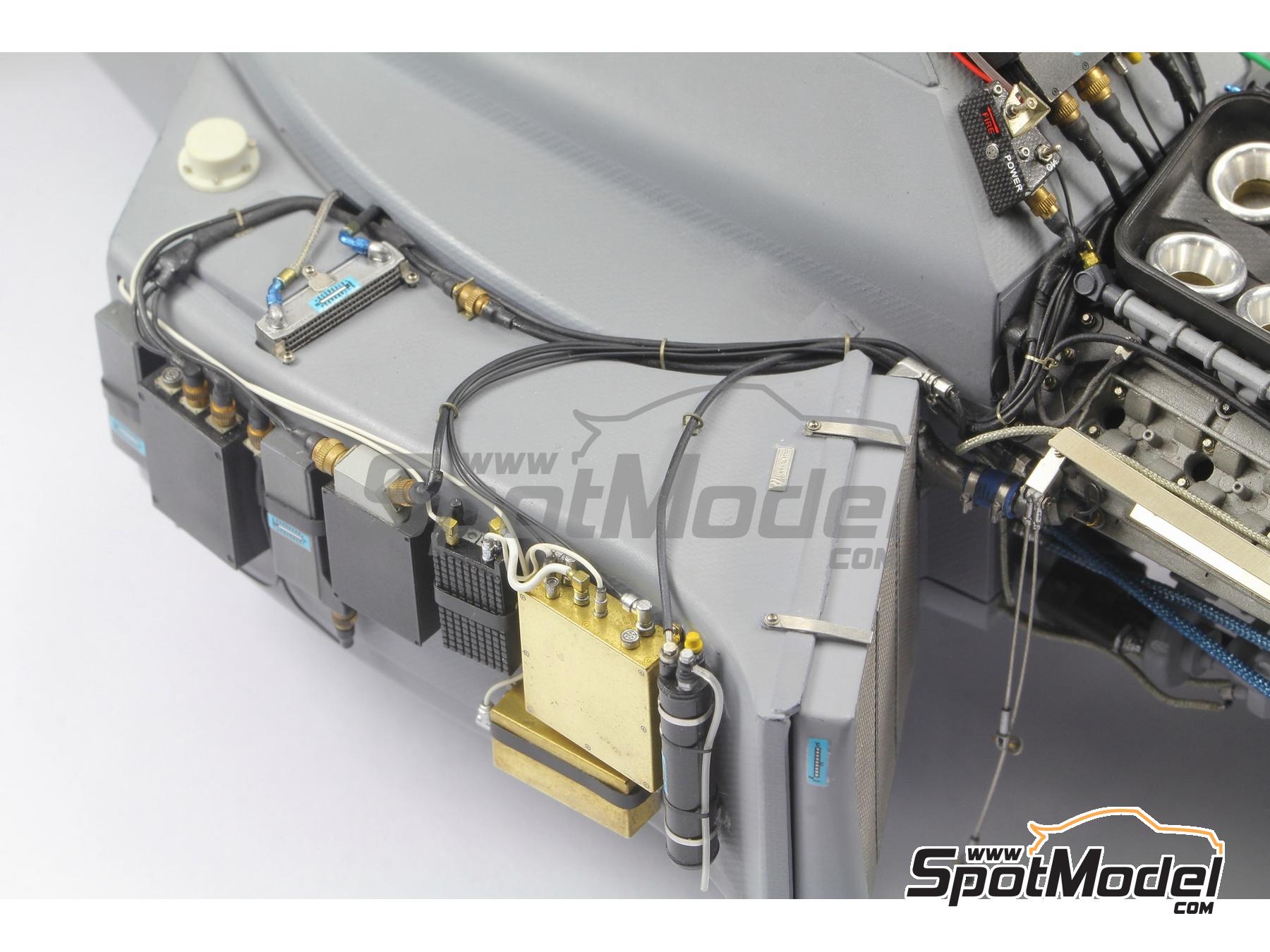 Top Studio MD29017: Detail up set 1/12 scale - Williams Renault FW14B with RS3C  Engine 1991 and 1992 - for Tamiya reference TAM12029 (ref. MD29017) |  SpotModel